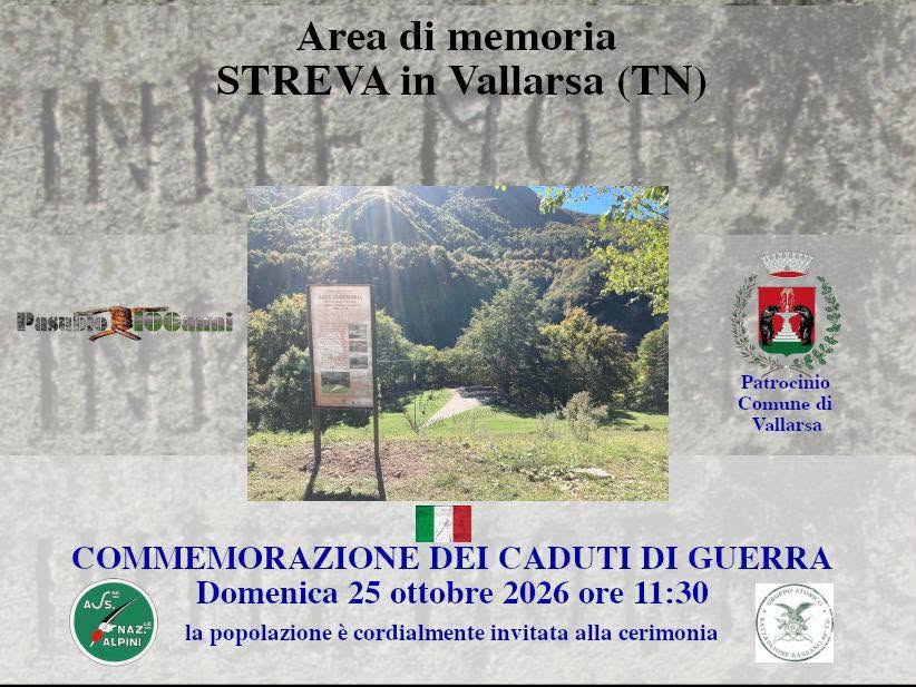 domenica 25 ottobre
ore 11.30
Streva